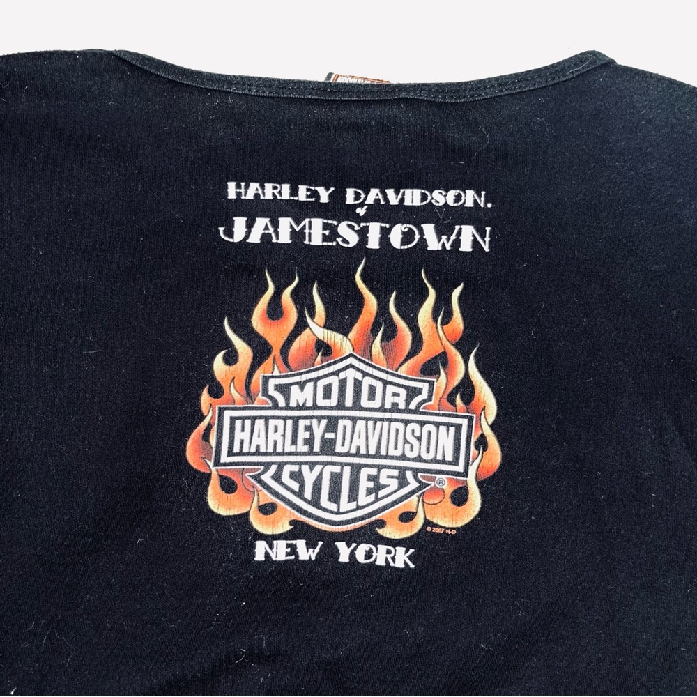 Harley-Davidson Long Sleeve Top sz 2X - Picture 4 of 7